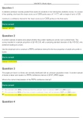 MATH 225 Week 6 Quiz (Latest): Statistical reasoning for health sciences: Chamberlain College of Nursing