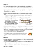 IB Biology Unit 7- Nucleic Acids