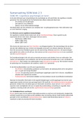 Samenvatting Sociale Wetenschappen blok 2.3 (PBVH3SOW3T)