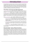 Financial Management 214: Chapter 1: Introduction