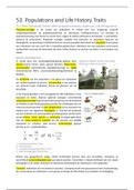 Populatie ecologie - Campbell H53,54,21,24