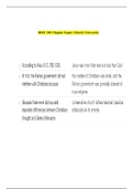 HIEU 201 Chapter 8 quiz (latest 2022/2023): Liberty University 1. According to Arius (A.D. 250-336) 2. At first, the Roman government did not interfere with Christians because 3. Because there were obvious and important differences between Christians thou