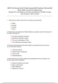 ARTH 104: Survey of Art, Chapter 20 Quiz Answers 100% correct