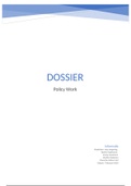 Dossier Policy Work