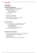 Samenvatting economie - Olivia Galle