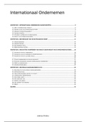 Samenvatting Internationaal Ondernemen IOR1 (Academiejaar 2019-2020)