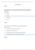 South University Nursing NSG5002 Final Exam ( 2020): (100  Verified Questions and Answers,Download to Score A)