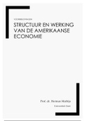 Voorbeeldvragen Structuur en Werking van de Amerikaanse Economie