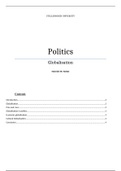 Political Science First Year - Globalization Pros and Cons