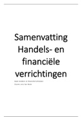 Samenvatting Financiële en Handelsverrichtingen