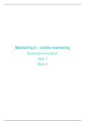 Samenvatting online marketing 3