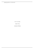 Case Study: Mr. C.|Case Study Mr. CGrand Canyon University Pathophysiology and Nursing Management of Clients' Health|Complete Latest (June 2023-2024) Solution guide.