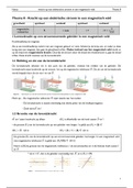 Kracht op een elektrische stroom in een magnetisch veld - Thema 8 - Quark 5.2 Samenvatting