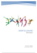 Adviesrapport Sport & Leisure | cijfer 7