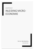 Begippenlijst Inleiding Micro-Economie (2019-2020)