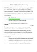 MN553 Quiz Unit 2, Unit 3, Unit 4, Unit 5, Unit 6, Unit 7, Unit 8 & Unit 9: Pharmacology Quiz (Latest)/ MN 553 Unit 2 Pharmacology Quiz (Latest): Kaplan University (100% Correct & Verified Answers)