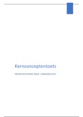 Theoretische uiteenzetting kernconcepten (gedragspecialist)