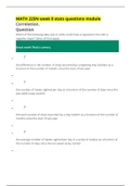 MATH 225N week 8 stats questions module Correlation,Answered & Corrected.