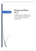 Stageportfolio PL3 - Klinisch redeneren en CAT - 2020