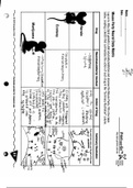 AP Biology Mouse Party Neural Data Matrix