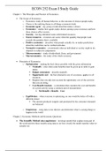 ECON 252 Exam 1 Study Guide