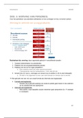 HR - DEEL 3: WERVING VAN PERSONEEL - notities   ppt 