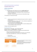 volledige samenvatting 'orthopedagogiek: theorieën, doelgroepen en werkvelden' (colleges + notities)