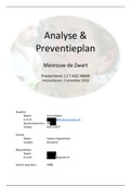 Producttoets 1.2 Analyse en preventieplan mevrouw de Zwart Gezondheid & Technologie