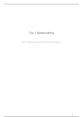 TEC1 Product Engineering Samenvatting