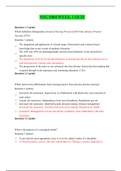 NSG5000 WEEK 1 KNOWLEDGE CHECK QUIZ, NSG5000 WEEK 2 KNOWLEDGE CHECK QUIZ, NSG5000 WEEK 3 QUIZ, NSG5000 WEEK 4 KNOWLEDGE CHECK QUIZ, NSG5000 WEEK 5 KNOWLEDGE CHECK QUIZ (LATEST-2020): SOUTH UNIVERSITY 