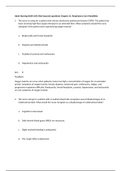 Sophia Milestone Adult Nursing (NUR 105) Med Surg test Latest Verified Questions and all Correct Answers with Explanations Chapter 21: Respiratory Care Modalities