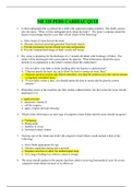 NR 328 PEDS CARDIAC QUIZ / NR328 PEDS CARDIAC QUIZ (LATEST, 2020):Chamberlain College of Nursing|100% VERIFIED (GRADED A)