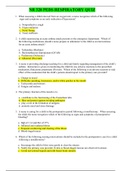 NR 328 PEDS RESPIRATORY QUIZ / NR328 PEDS RESPIRATORY QUIZ  (LATEST, 2020):Chamberlain College of Nursing|100% VERIFIED (GRADED A)