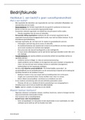 Samenvatting Bedrijfskunde (2019-2020)