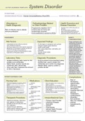 HIV System Disorder ATI Template