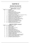 Test Bank Chapter 18 Revenue Recognition.