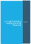 2.2.4 methodisch werken in de praktijk