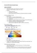 Summary (Bio)Molecular Spectroscopy