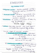 Math SL statistics and probability notes