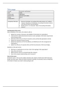 Samenvatting Internal Control (BSc) - Engels