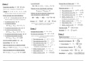 Formulario completo para el examen de Química de las Disoluciones Acuosas (UCV Ciencias del mar)