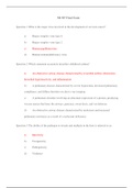 Chamberlain NR507 Week 8 Final Exam ( Version 4, 121 Q/A) / NR 507 Week 8 Final Exam (Newest 2020): Advanced Pathophysiology (SATISFACTION GUARANTEED, CHECK REVIEWS OF MY 1000 PLUS CLIENTS)