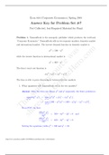 ECON 444 Homework 7 Problem Set 7 Answers (Penn State University)