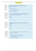 NURS 316 Unit 5 Quiz / NURS316 Unit 5 Quiz: Athabasca University, Calgary(100% Correct Answers, Best Preparation Document to Secure Grade A)