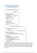 Investment Analysis and Portfolio Management parts 4 till 8