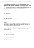 ATI Med Surg test Latest Verified Questions and all Correct Answers with Explanations Problems Management of Patients with Coronary Vascular Disorders 100% Correct Answers, Download to Score A