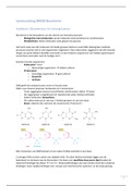 Samenvatting Biochemie