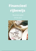 Businessplan financieel rijbewijs (Hogeschool Leiden) Cijfer: 7,4