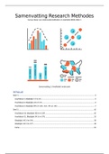 Samenvatting Research Methodes Kwalitatief onderzoek 