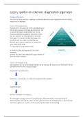 Samenvatting: hoorcolleges en oefencolleges lezen, spellen en rekenen - diagnostiek